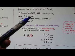 G.E.D. Math 14d, The metric system