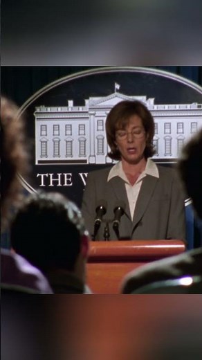 Laugh-Out-Loud Moment: CJ's Witty Take on President's Bike Mishap #westwing #cjcregg #shorts #funny