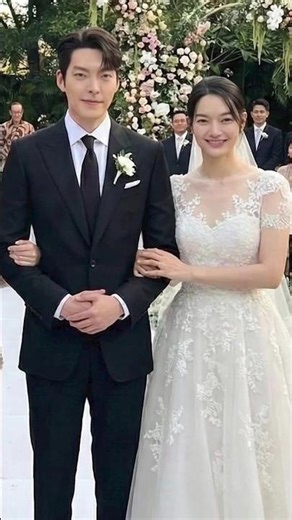 Kim Woo-bin & Shin Min-a Wedding 💍 | K-Drama Fans’ Dream Comes True ❤️ #kimwoobin #shinminah