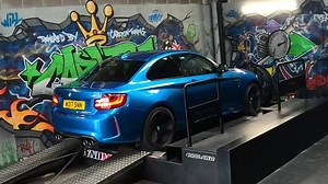 BMW M2 in today for a dyno run after having a custom stage 2 with stage one gearbox remap Getting 482BHP and 587NM torque | Carlton Tuning Ltd | Facebook
