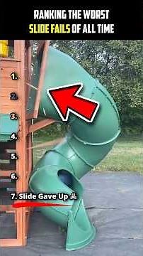 Ranking Best Slide Fails #facts #fxyoeditz #shorts
