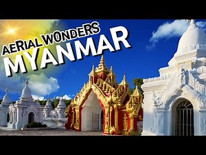 Mystical Myanmar: Aerial 4K Drone Footage Tour | Temples, Landscapes & Cultural Riches 🌄🇲🇲