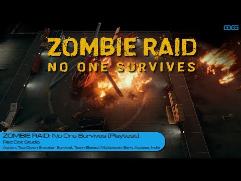 ZOMBIE RAID: No One Survives - (Not) Surviving the Horde Mode (Playtest Gameplay)