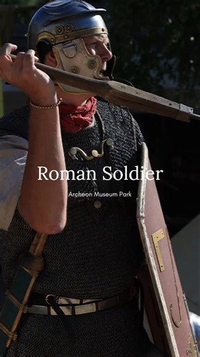 Roman Soldier 🏛 at Archeon Museum Park #stelmaatjetravels #archeon #romans #romansoldier #history