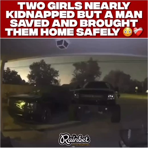 RAP INTEL 📡 on Instagram: "Two girls nearly kidnapped but a man saved and brought them home safely 😳❤️‍🩹#explorepage #explore #viral #trending"