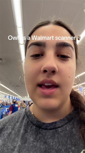 Hilarious Owl Impression as a Walmart Scanner