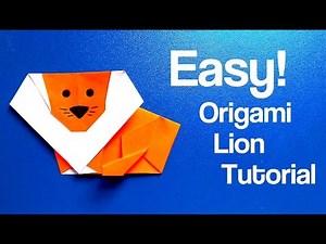 Origami Lion Easy Tutorial