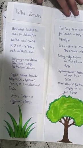 Brochure making geography class IX ||Art integrated project|| project work#brochure#geography#shorts