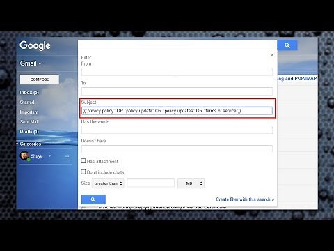 How to STOP Getting Privacy Policy Emails