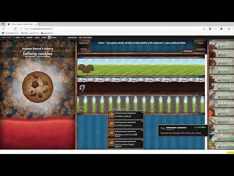 Cookie clicker (how to get inf cookies)