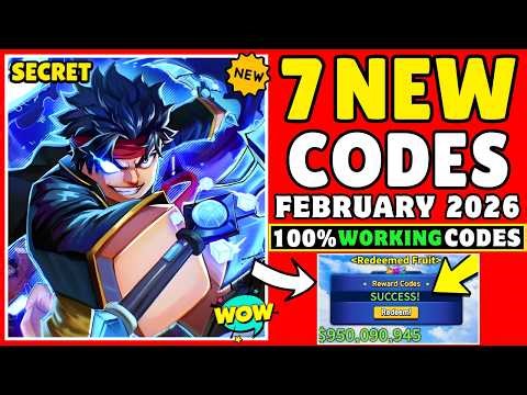 Blox Fruits Codes February 2026 🍎 | ALL Working Redeem Codes (Roblox)