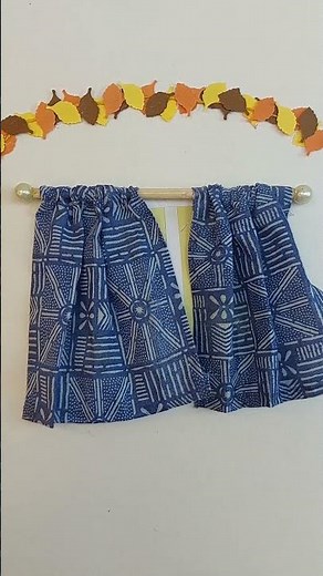 3 Easy Ways to Make Dollhouse Curtains – DIY Miniature Curtain Ideas #dollhousecurtains