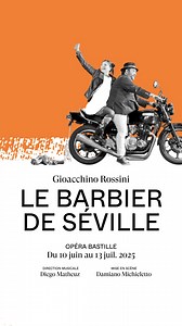  Rossini signe ici l’un des sommets de l’opéra comique : airs inoubliables, rythme effréné et humour irrésistible.  Redécouvrez Le Barbier de Séville dans une mise en scène haute en couleur signée Damiano Michieletto. | Opéra national de Paris | Facebook