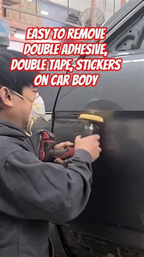 How to Remove double Adhesive, double tape, stickers on Car body? #car #auto #mechanic #automobile
