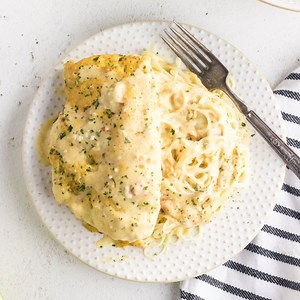 Creamy Angel Chicken (Easy 6-Ingredient Crockpot Recipe)