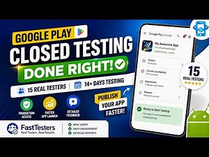 Get Google Play Production Access Fast | Real Closed Testing with 12 and 20 Android Testers