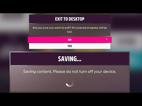How to Save Game in Forza Horizon 5 (before exit)
