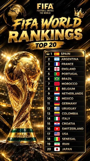 FIFA World Ranking Updated 🔥