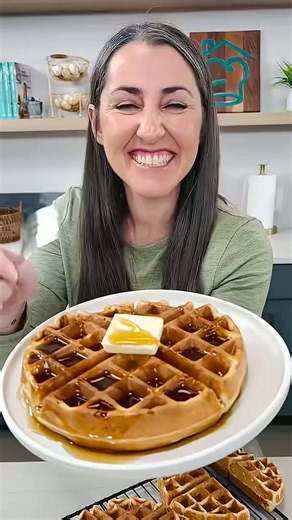 Greek yogurt waffles #waffles #yogurt #recipe