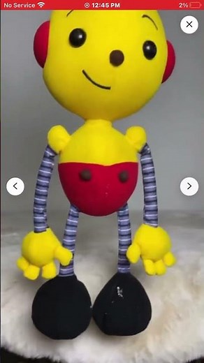 Rolie Polie Olie Olie Plush Bean Bag Toy Doll