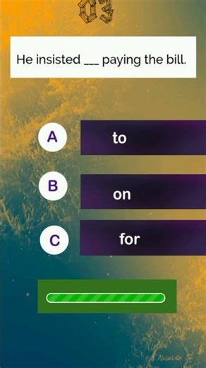 Basic level English test #quiz #shorts