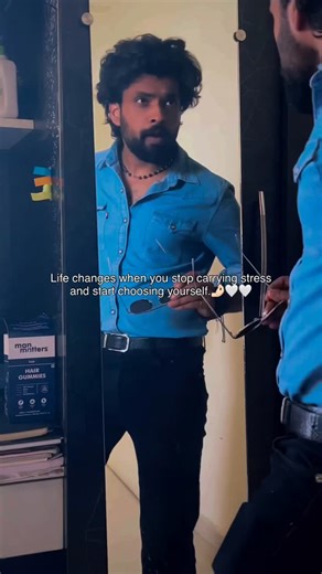 Ashutosh Dubey on Instagram: "Self-care done, hair set, mood sorted. Comment “LINK” to get the product link directly into Your DM. @man.matters For best results, use consistently for 3 months. ► Man Matters Hair Gummies are enriched with Biotin, Zinc & essential Multivitamins which nourish & protect your hair from within. ➡️ Effective for early stages of hair thinning. ➡️ Clinically proven to reduce hair thinning. ➡️ With regular usage over 3 months, it strengthens and thickens hair as well as n