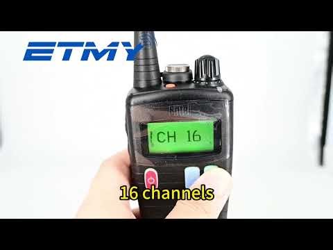 ENTEL HT783E Simple Marine Radio Unboxing