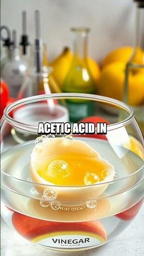 The Amazing Egg and Vinegar Experiment