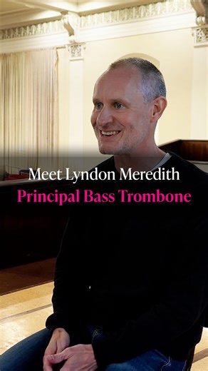All about that bass...trombone 🤭 Say hi to our Principal Bass Trombone Lyndon Meredith! We loved sitting down and having a proper catch-up with him for our series Humans of the Orchestra, helping you to get to know our players a little better ✨ Tune into the full video on our YouTube 📹 | London Philharmonic Orchestra