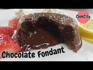 The best Chocolate Fondant, Recipe from the '80s | Molten Chocolate | CookCity