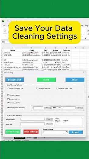 Excel Pro Reveals Their Secret Data Cleaning Hack #excel #tutorial #workflow