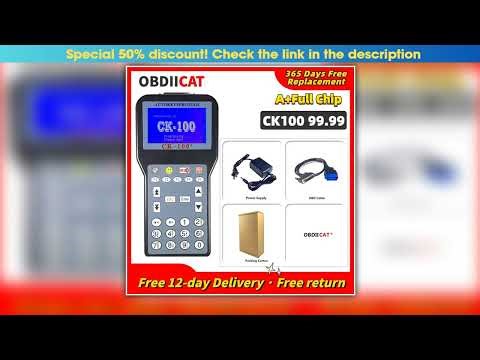 Hot Picks Newest CK100 V46.02/V99.99 Auto Key Programmer Car Key Programming Tool No Tokens Limited