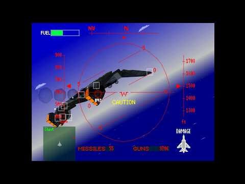 Air Combat - Mission 17 - Discovery of airborne fortress! - [end]