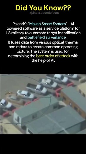 This AI decides who gets targeted in war - Palantir's Maven Smart System