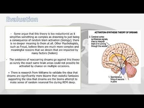 Sleep & Dreaming: Activation Synthesis Theory