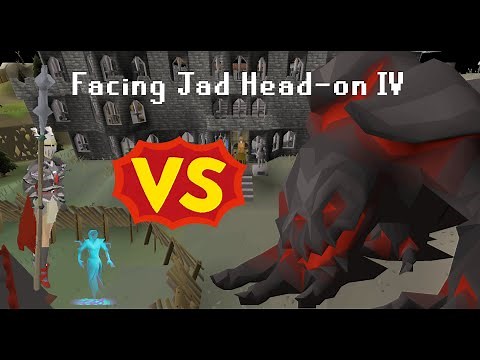 OSRS Combat Achievements - Facing Jad Head-on IV - Melee 4 Jads - Chally