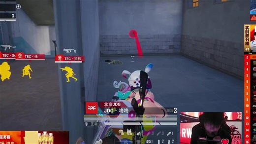 TEC海岛地图吃鸡，恭喜TEC获得今日第二场胜利！