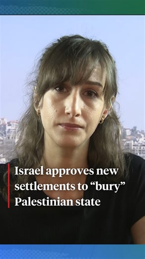 Israel gave final approval Wednesday for a controversial settlement project in the occupied West Bank, sabotaging efforts at creating a future Palestinian state. Tap the link in @democracynow's bio for more of our coverage. | Democracy Now!