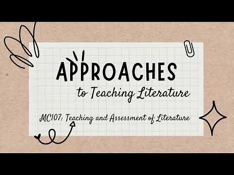 Approaches to Teaching Literature