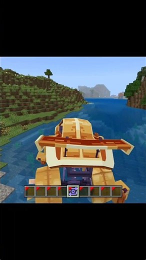 Minecraft monster struck that can go on water 😮