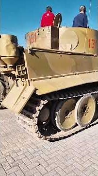 The purr of the Tiger's Maybach is something else! #thetankmuseum #tiger131 #ww2history #asmr