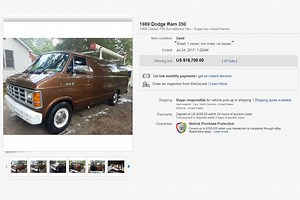 Un van du FBI vendu aux enchères sur eBay