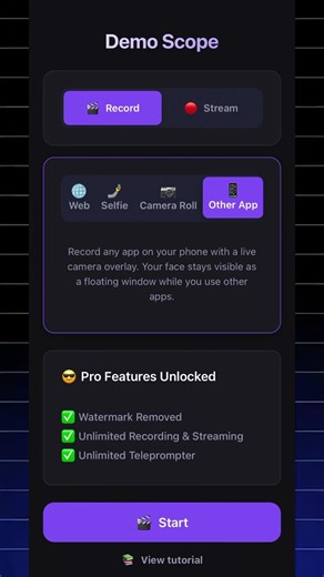How to Record iPhone Screen with your facecam