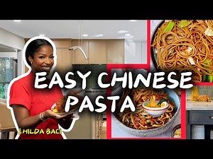 Easy Chinese Pasta Stir Fry Recipe |🔥 Hilda Baci Cooking Guide