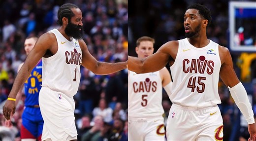 James Harden, Donovan Mitchell Power Cavaliers Past Nuggets With Wild Last-Minute Finish