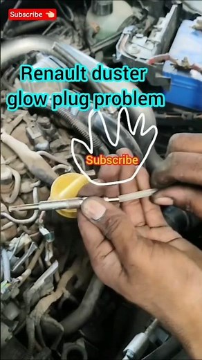 Renault duster glow plug problem😳#foryou #mechanical #viralvideo #shorts #shortvideo