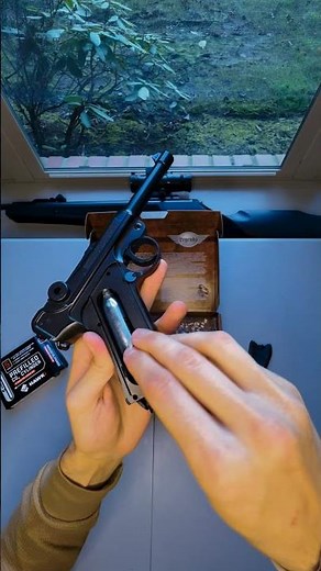 Umarex LUGER Legends, P.08 BB Gun, All Metal