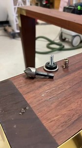 10K views · 37 reactions | Application of leveling feet to a table base. #woodworking #wood #learnfromme #asmrsounds#reelsfb #asmr #facebookreels | Woodland Creations | Facebook