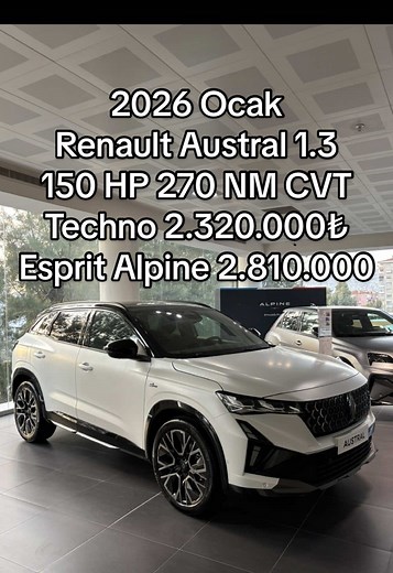 Renault Austral 2026: C SUV Segmentinde Yenilikler