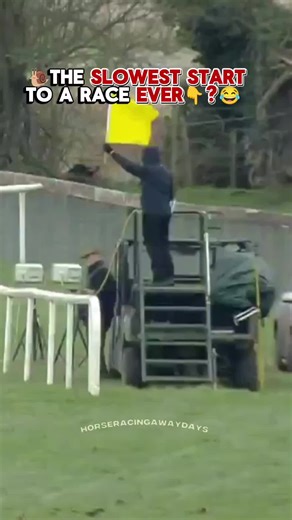 Slowest Start in Horse Racing History?